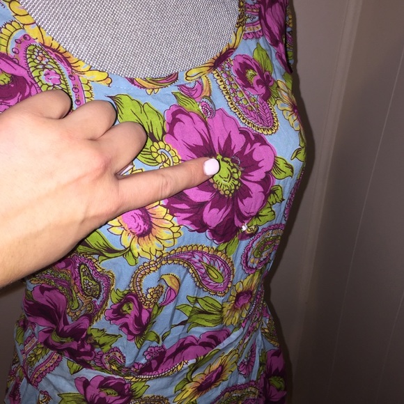 Inner Child boho floral dress - Picture 4 of 4