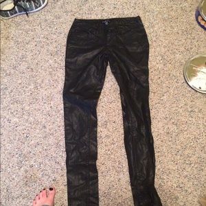 Pleather Rue 21 pants never worn