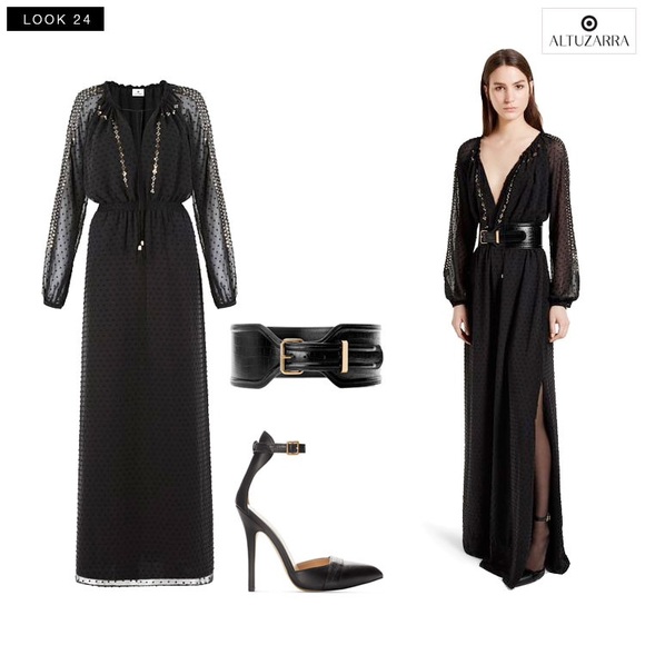 Black Altuzarra maxi dress