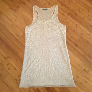 Alice + Olivia Sequin Tank Dress