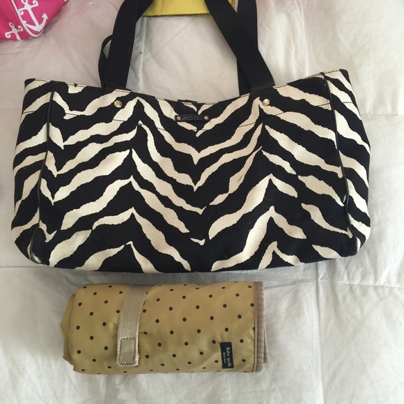 Kate Spade Zebra Baby Bag