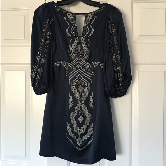 SOLD!!! Nanette Lepore 100% silk minidress.