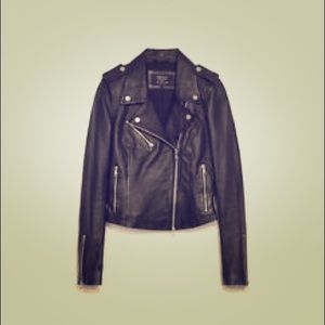 Zara Biker Leather Jacket