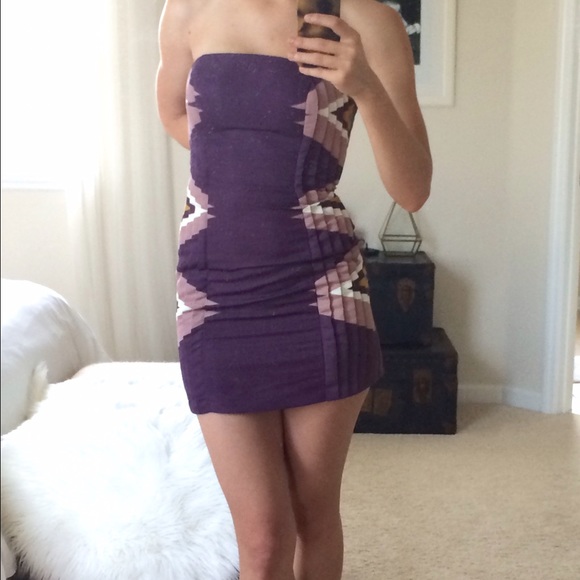 Strapless mini dress sz xsm