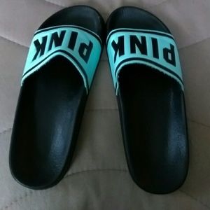 Pink (Victoria secret) flip flops