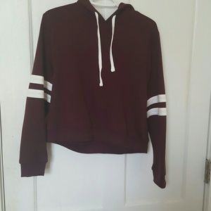 Burgundy forever 21 sweater L