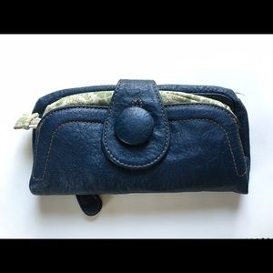 Nica "Nemo" navy blue wallet from Anthropologie