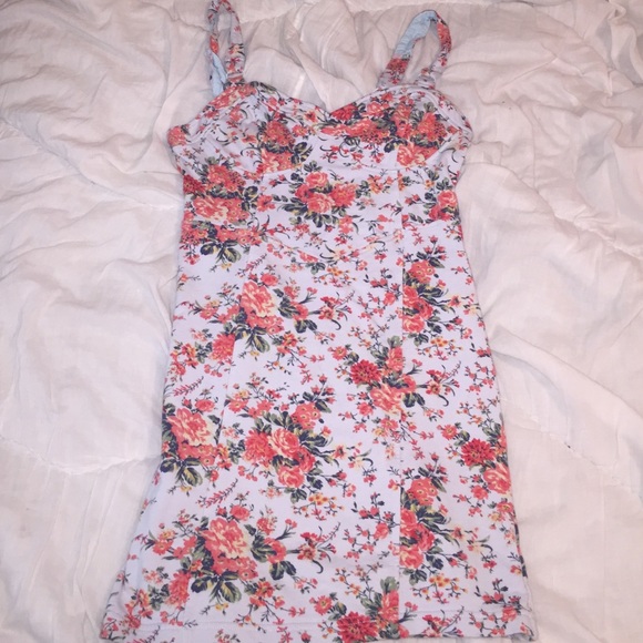 Free People Floral Mini Dress