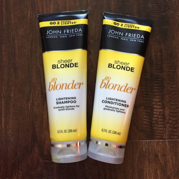 New John Frieda Sheer Blonde Shampoo & Conditioner