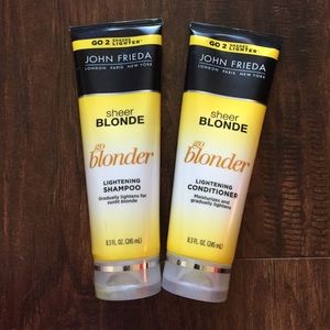 New John Frieda Sheer Blonde Shampoo & Conditioner