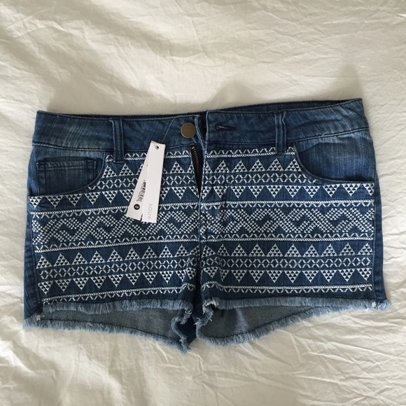 NWT Aqua denim shorts