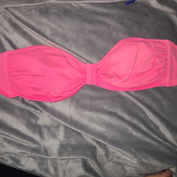 PINK bathing suit top