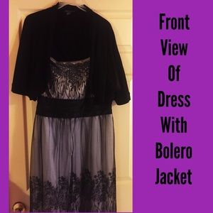 Black and Grey Dress