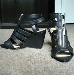 BRAND NEW | Peep Toe Wedges by Shoe Dazzle