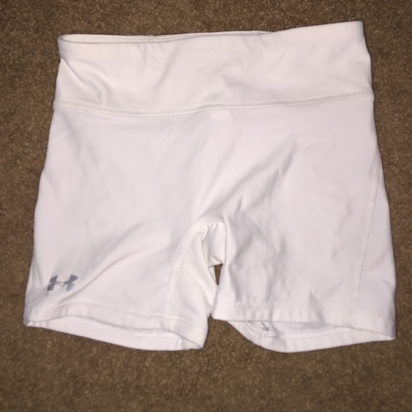 White Under Armour spandex