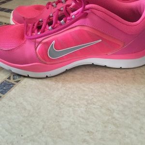 Pink Nike sneakers!