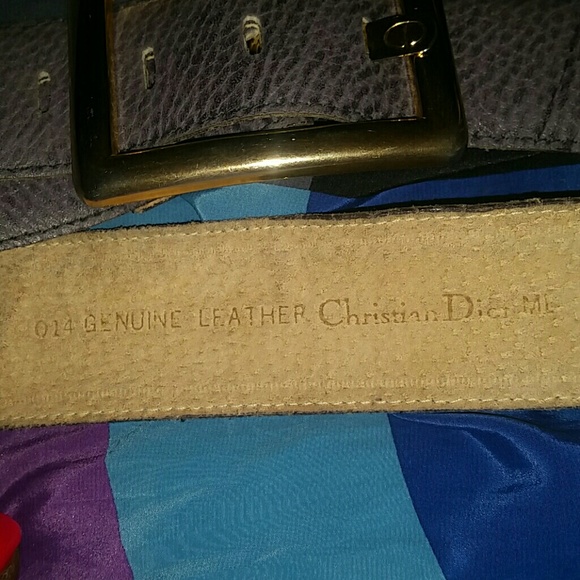 Authentic Christian Dior Belt main image 5