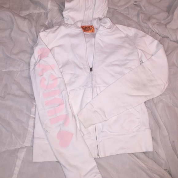 White Juicy Track Jacket