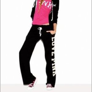 PINK boyfriend sweats