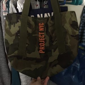 PROJECT NYC CAMO TOTEBAG