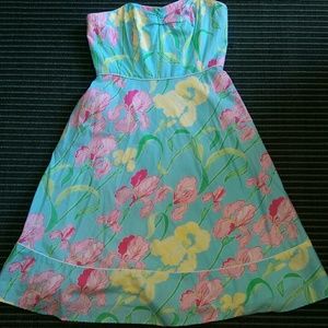 Lily Pulitzer strapless dress