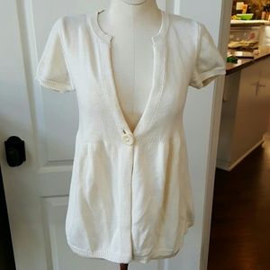 VINCE cream colored cardigan