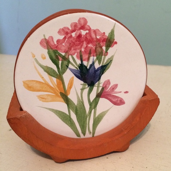 🌎Earth Day Sale🌎 Vintage floral coasters