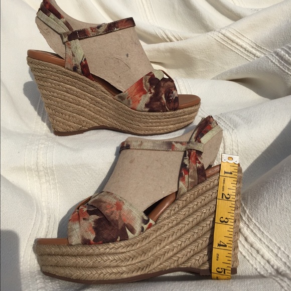 Söfft Peggie sling back platform wedge sandal - Picture 2 of 4