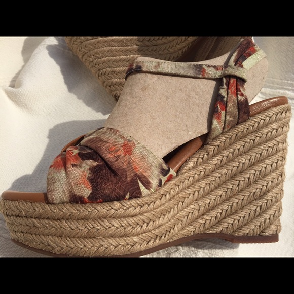 Söfft Peggie sling back platform wedge sandal - Picture 3 of 4