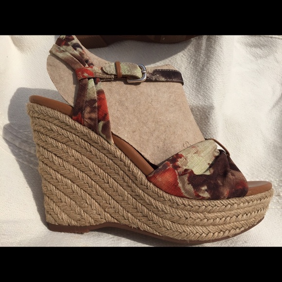 Söfft Peggie sling back platform wedge sandal - Picture 4 of 4