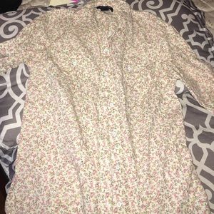 Flower print shirt