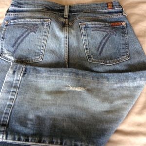 Seven cropped jeans