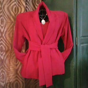 NWOT Jacket & Top set with Obi Sash