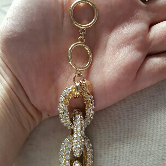 Paved gold bracelet - Picture 2 of 3