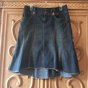 Denim skirt by Rewind size 3