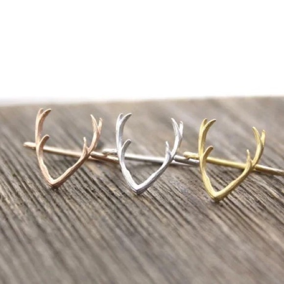 Jewelry - 💟Rose Gold Antler Ring💟