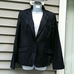 LONGCHAMP Women's Black Blazer Size 44 BNWT
