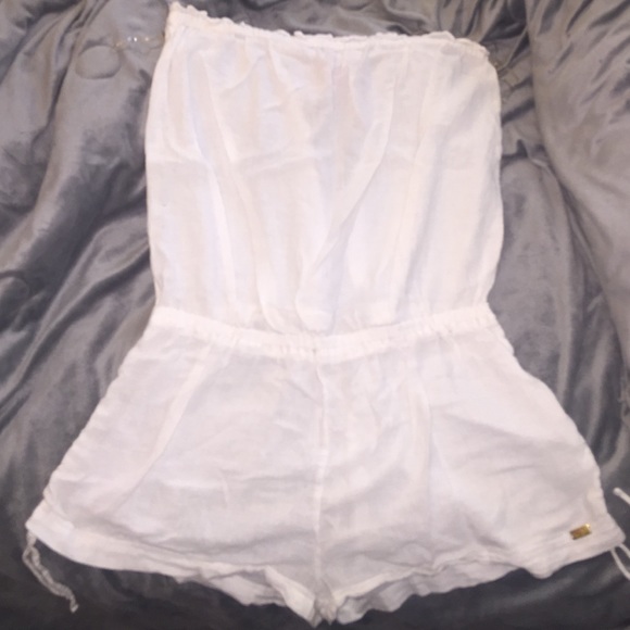 Victoria secret beach cover up romper