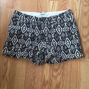 Old Navy Aztec shorts