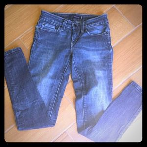 Levi's Skinny Jeans 535 Leggings Sz 0 Short denim