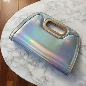 Holographic Iridescent Clutch