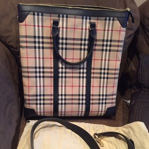 Brand new never used Authentic Burberry tote