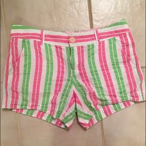 Lilly Pulitzer Seersucker Shorts