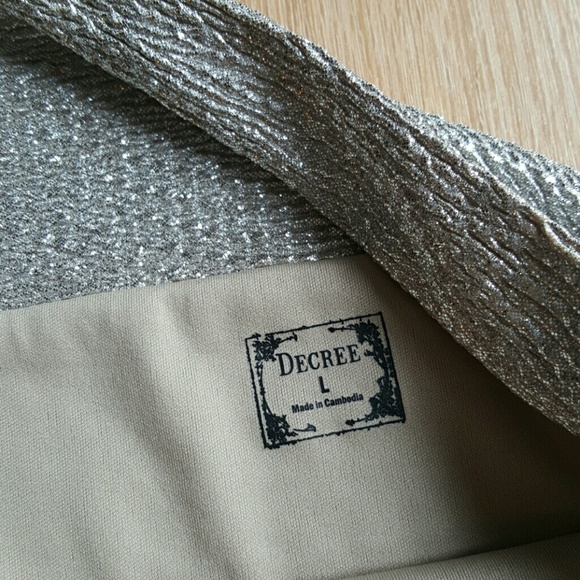 Metallic skirt - Picture 2 of 2