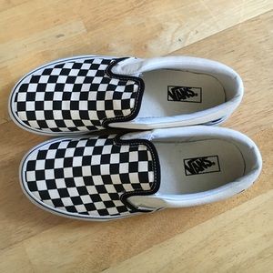 Brand new Vans slip ons, size women's 6 or 6.5
