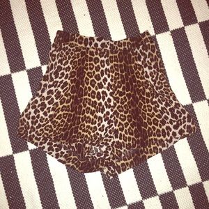 Cheetah shorts!
