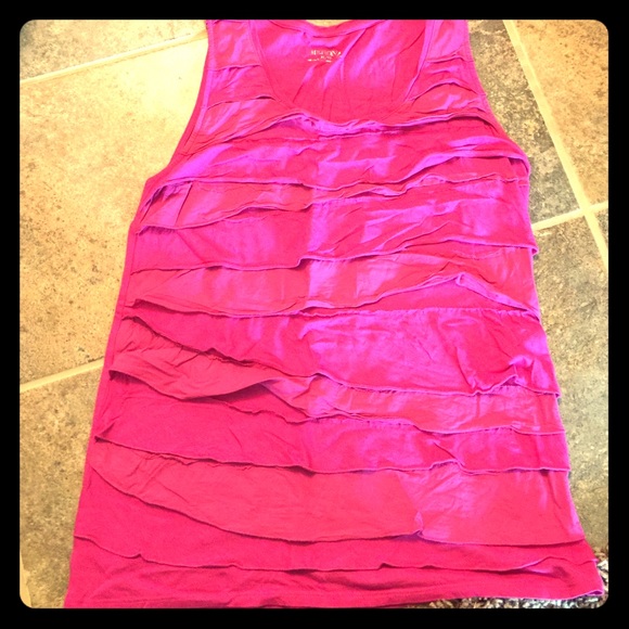 Cute layered ruffled tank