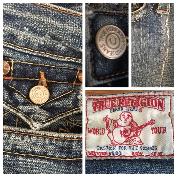 True Religion Bridget Jeans Size 28 - Picture 3 of 4