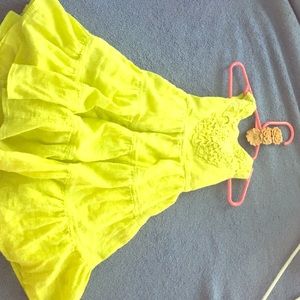 Girls spring dress