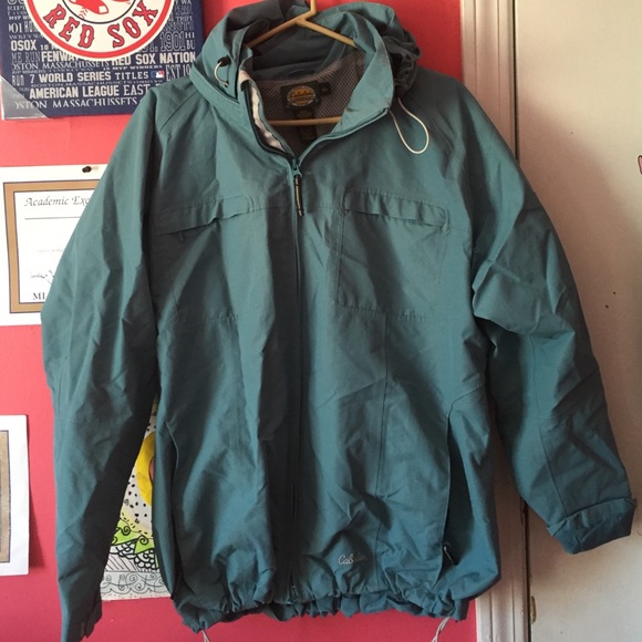Blue Cabelas Raincoat!